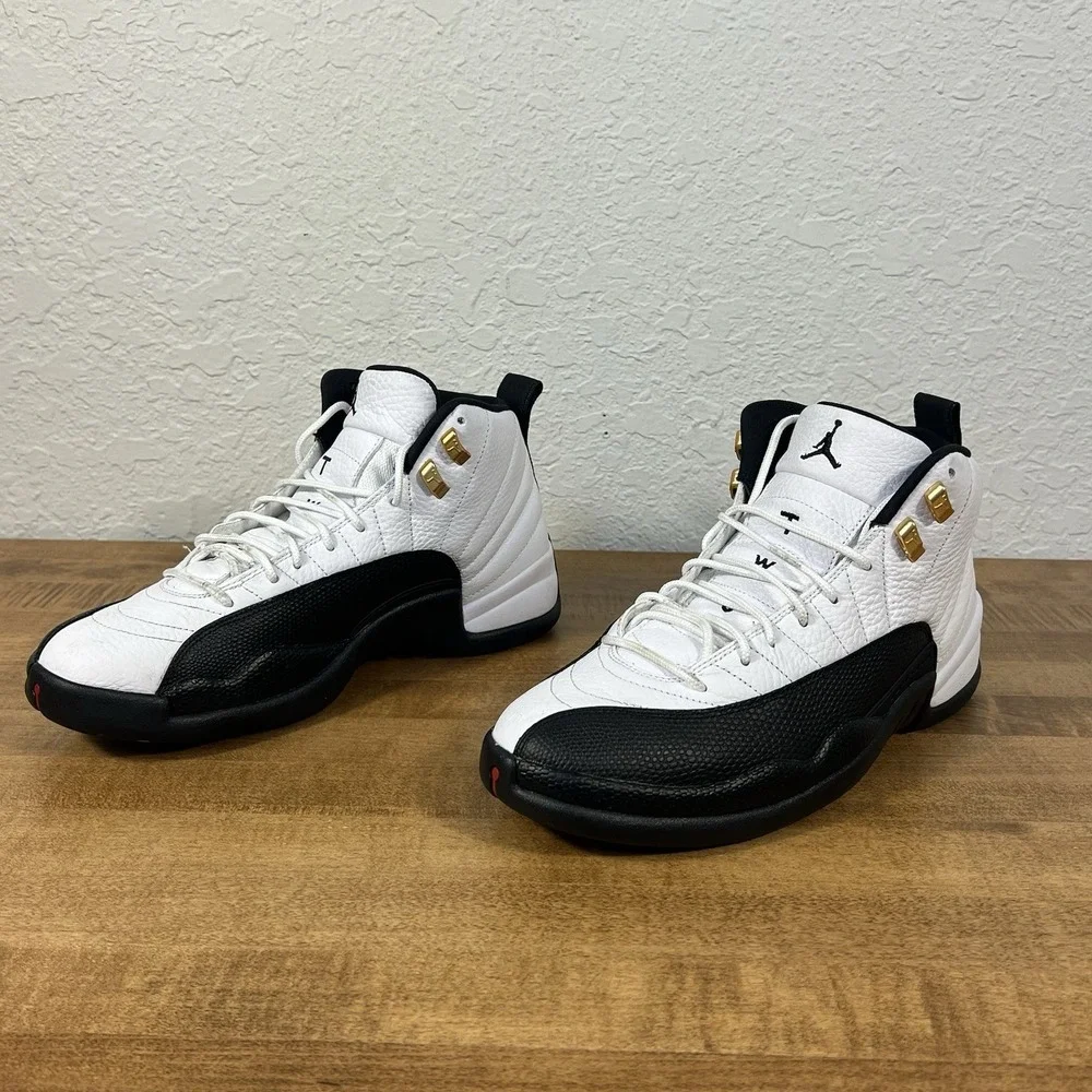 Nike Air Jordan Retro 12 Taxi 2025 Men's Size 10 CT8013-117